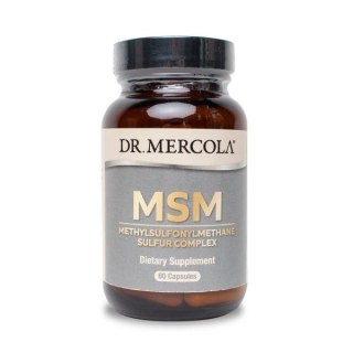 Dr. Mercola DR. MERCOLA MSM Sulfur Complex - Siarka (60 kaps.)