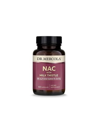Dr. Mercola DR. MERCOLA NAC with Milk Thistle (60 kaps.)