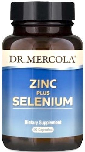 Dr. Mercola DR. MERCOLA Zinc plus Selenium - Cynk i Selen (90 kaps.)