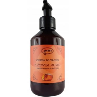 GSM GSM MUMIO Szampon do włosów z żywym mumio (300 ml)