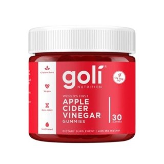 Goli Nutrition GOLI NUTRITION Apple Cider Vinegar Gummies - Ocet jabłkowy (30 żelek)