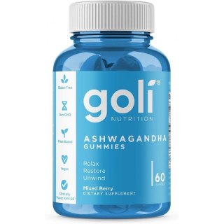 Goli Nutrition GOLI NUTRITION Ashwagandha KSM-66 Gummies (60 żelek)
