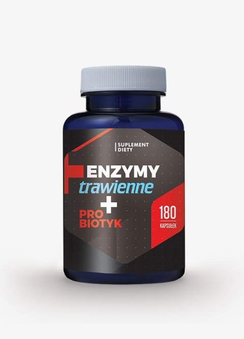 Hepatica HEPATICA Enzymy Trawienne + Probiotyk (180 kaps.)