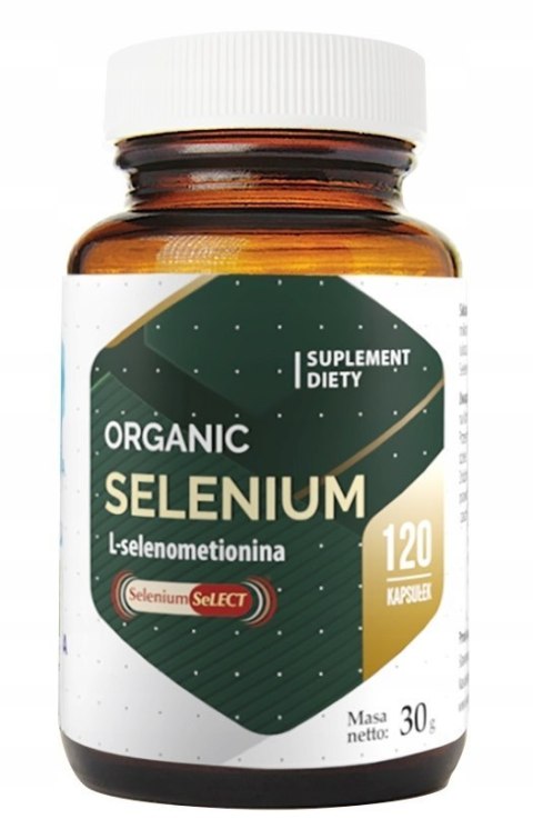 Hepatica HEPATICA Organic Selenium - Selenium SeLECT 200 mcg (120 kaps.)