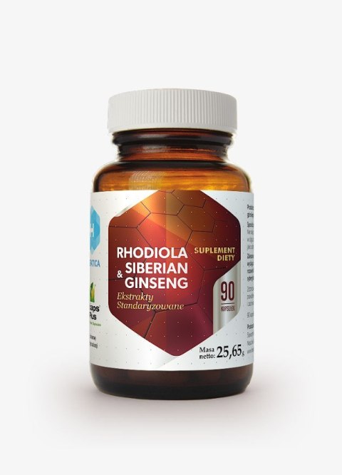 Hepatica HEPATICA Rhodiola & Siberian Ginseng (90 kaps.)