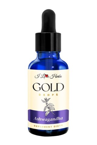 I Love Herbs I LOVE HERRBS - Ashwagandha Krople Ziołowe 1:1 (50 ml)