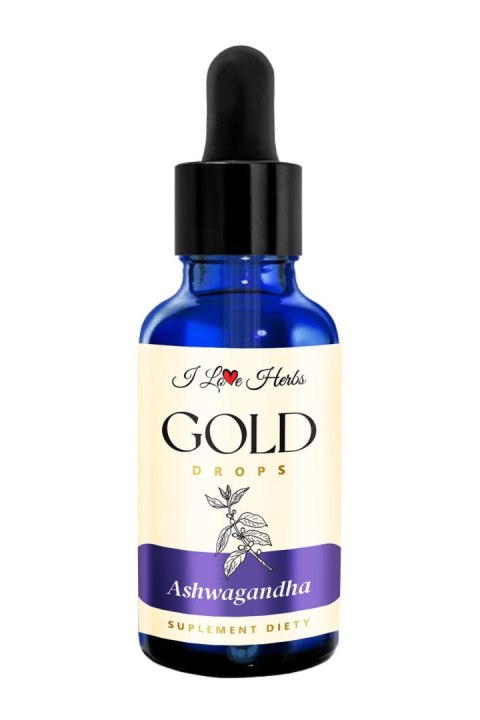 I Love Herbs I LOVE HERRBS - Ashwagandha Krople Ziołowe 1:1 (50 ml)