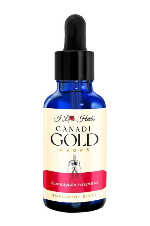 I Love Herbs I LOVE HERRBS - CANADI Gold Drops KANADYJSKA RECEPTURA (100 ml)