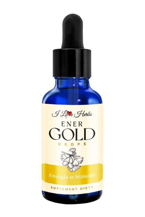 I Love Herbs I LOVE HERRBS - ENER Gold Drops ENERGIA W BIZNESIE (50 ml)