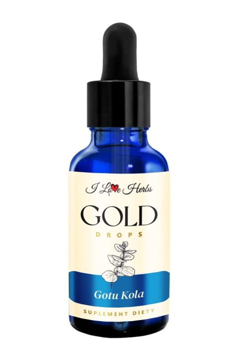 I Love Herbs I LOVE HERRBS - Gotu Kola Krople Ziołowe 1:1 (50 ml)