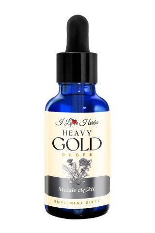 I Love Herbs I LOVE HERRBS - HEAVY Gold Drops METALE CIĘŻKIE (50 ml)
