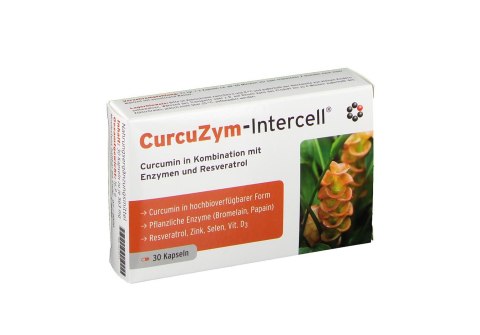 Intercell Pharma INTERCELL PHARMA CurcuZym-Intercell (30 kaps.)