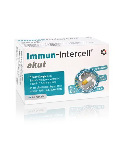 Intercell Pharma INTERCELL PHARMA Immun-Intercell akut (60 kaps.)