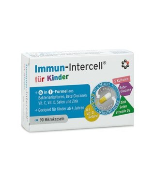 Intercell Pharma INTERCELL PHARMA Immun-Intercell dla dzieci (90 kaps.)