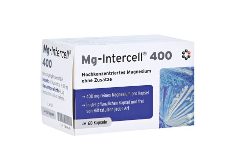 Intercell Pharma INTERCELL PHARMA Magnez Mg-Intercell 400 (60 kaps.)