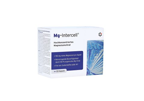 Intercell Pharma INTERCELL PHARMA Mg-Intercell Cytrynian magnezu (120 kaps.)