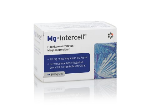Intercell Pharma INTERCELL PHARMA Mg-Intercell Cytrynian magnezu (60 kaps.)