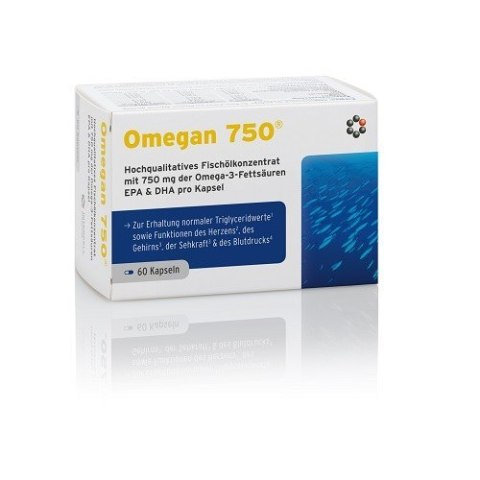 Intercell Pharma INTERCELL PHARMA Omegan 750 (60 kaps.)
