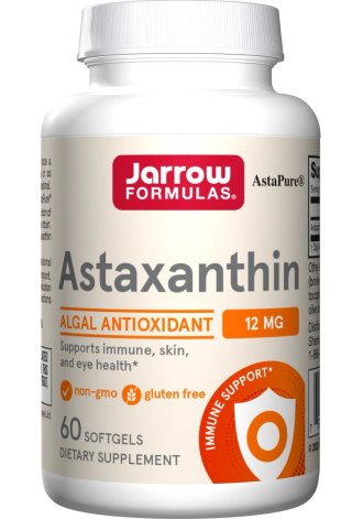 Jarrow Formulas JARROW FORMULAS Astaksantyna AstaPure 12 mg (60 kaps.)