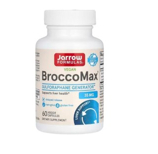 Jarrow Formulas JARROW FORMULAS BroccoMax - Ekstrakt z nasion Brokuła (60 kaps.)