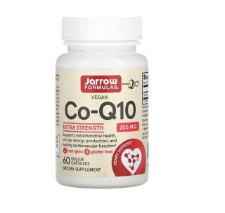 Jarrow Formulas JARROW FORMULAS Co-Q10 200 mg - Koenzym Q10 200 mg (60 kaps.)