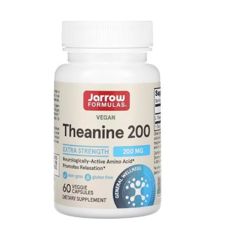 Jarrow Formulas JARROW FORMULAS L-Teanina 200 mg - Suntheanine (60 kaps.)