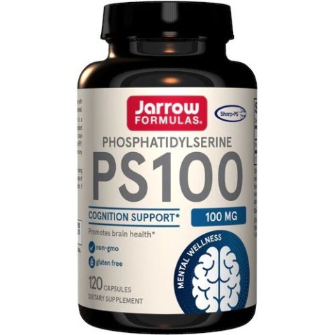 Jarrow Formulas JARROW FORMULAS PS100 - Fosfatydyloseryna 100 mg (120 kaps.)