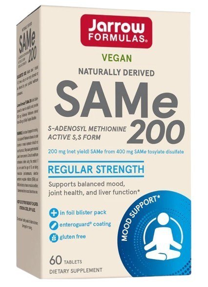 Jarrow Formulas JARROW FORMULAS SAMe 200 mg (60 tabl.)