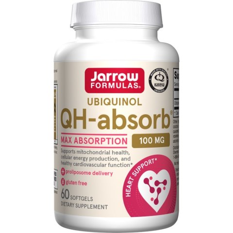 Jarrow Formulas JARROW FORMULAS Ubiquinol QH-absorb 100 mg (60 kaps.)