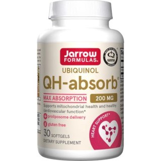 Jarrow Formulas JARROW FORMULAS Ubiquinol QH-absorb 200 mg (30 kaps.)
