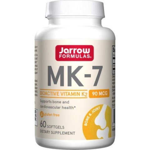Jarrow Formulas JARROW FORMULAS Witamina K2 MK7 90 mcg (60 kaps.)