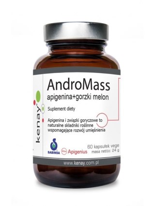 Kenay KENAY AndroMass - Apigenina + Gorzki melon (60 kaps.)