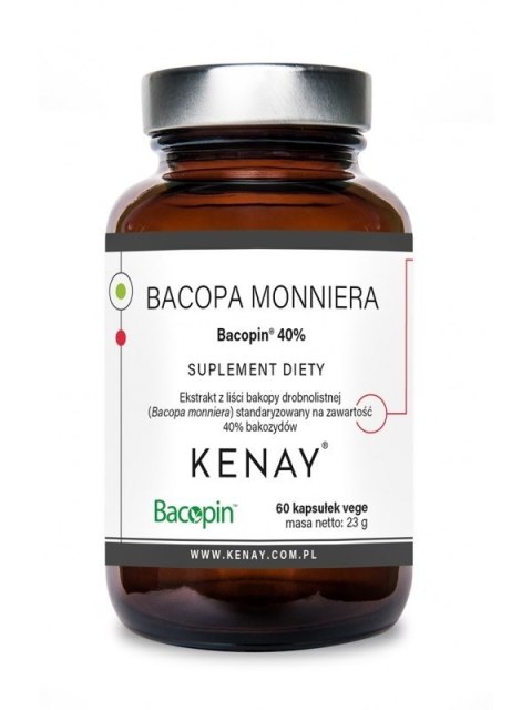 Kenay KENAY Bacopa Monniera Bacopin 40% (60 kaps.)