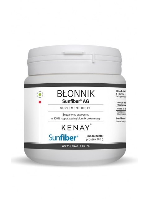 Kenay KENAY Błonnik Sunfiber® AG (140 g)