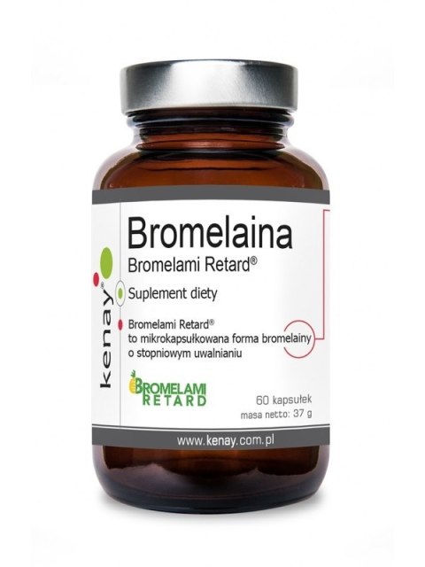 Kenay KENAY Bromelaina - Bromelami Retard (60 kaps.)