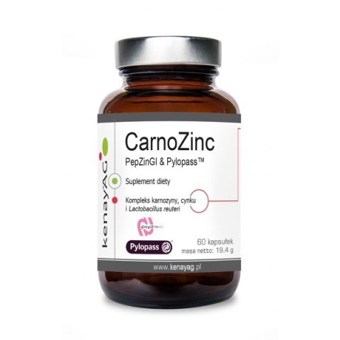 Kenay KENAY CarnoZinc - Karnozyna Cynk i Lactobacillus (60 kaps.)