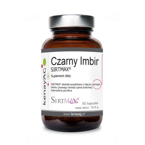 Kenay KENAY Czarny Imbir Sirtmax (60 kaps.)