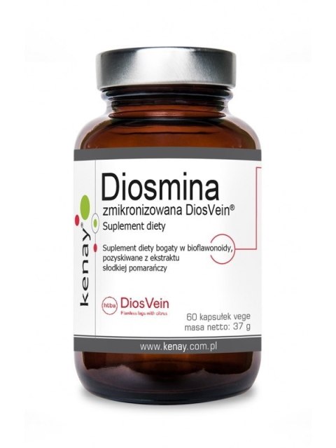 Kenay KENAY Diosmina zmikronizowana DiosVein (60 kaps.)