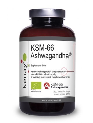 Kenay KENAY EKO Ashwagandha KSM-66 (300 kaps.)