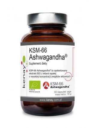 Kenay KENAY EKO Ashwagandha KSM-66 (60 kaps.)