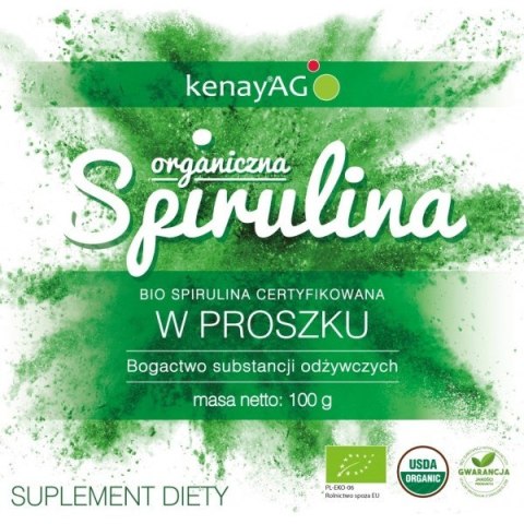 Kenay KENAY EKO Organiczna Spirulina (100 g)
