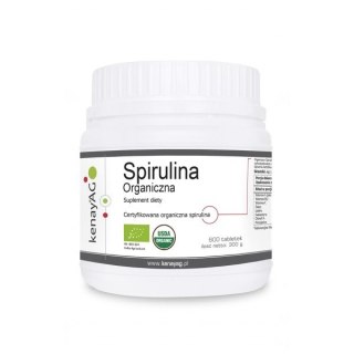 Kenay KENAY EKO Organiczna Spirulina (600 tabl.)