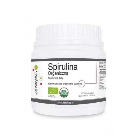 Kenay KENAY EKO Organiczna Spirulina (600 tabl.)