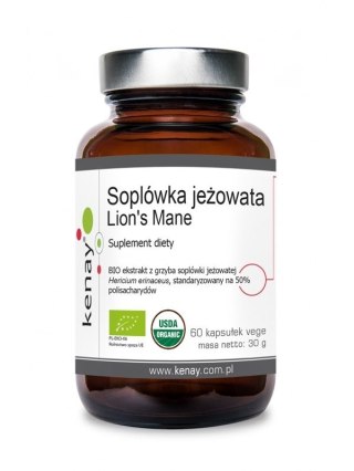 Kenay KENAY EKO Soplówka Jeżowata - Lion's Mane (60 kaps.)