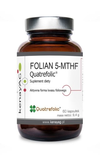 Kenay KENAY Folian 5-MTHF Quatrefolic (60 kaps.)