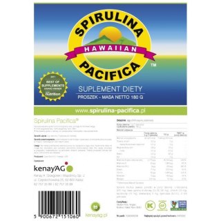 Kenay KENAY Hawajska Spirulina Pacifica (180 g)