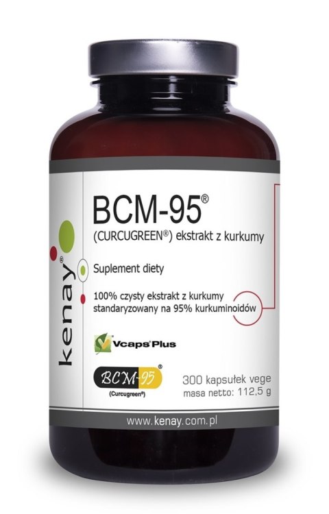 Kenay KENAY Kurkuma BCM-95 - ekstrakt (300 kaps.)