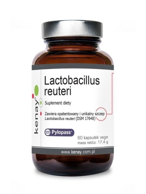 Kenay KENAY Lactobacillus reuteri Pylopass (60 kaps.)