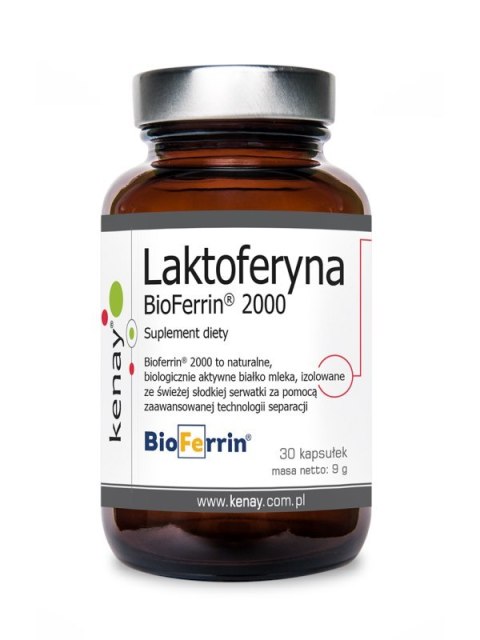 Kenay KENAY Laktoferyna Bioferrin 2000 (30 kaps.)