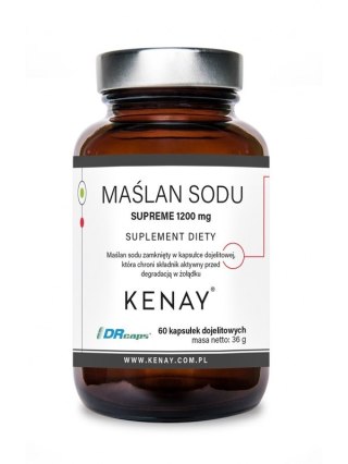Kenay KENAY Maślan Sodu SUPREME (60 kaps.)